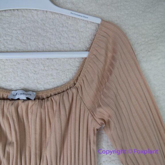 Lost + Wander Mimosa Mornings Midi‎ Dress, women's size small - Picture 6 of 16